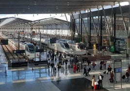 Las conexiones por tren entre Andalucía y Madrid han acumulado hasta hora y media de retraso por una incidencia en la vía este domingo