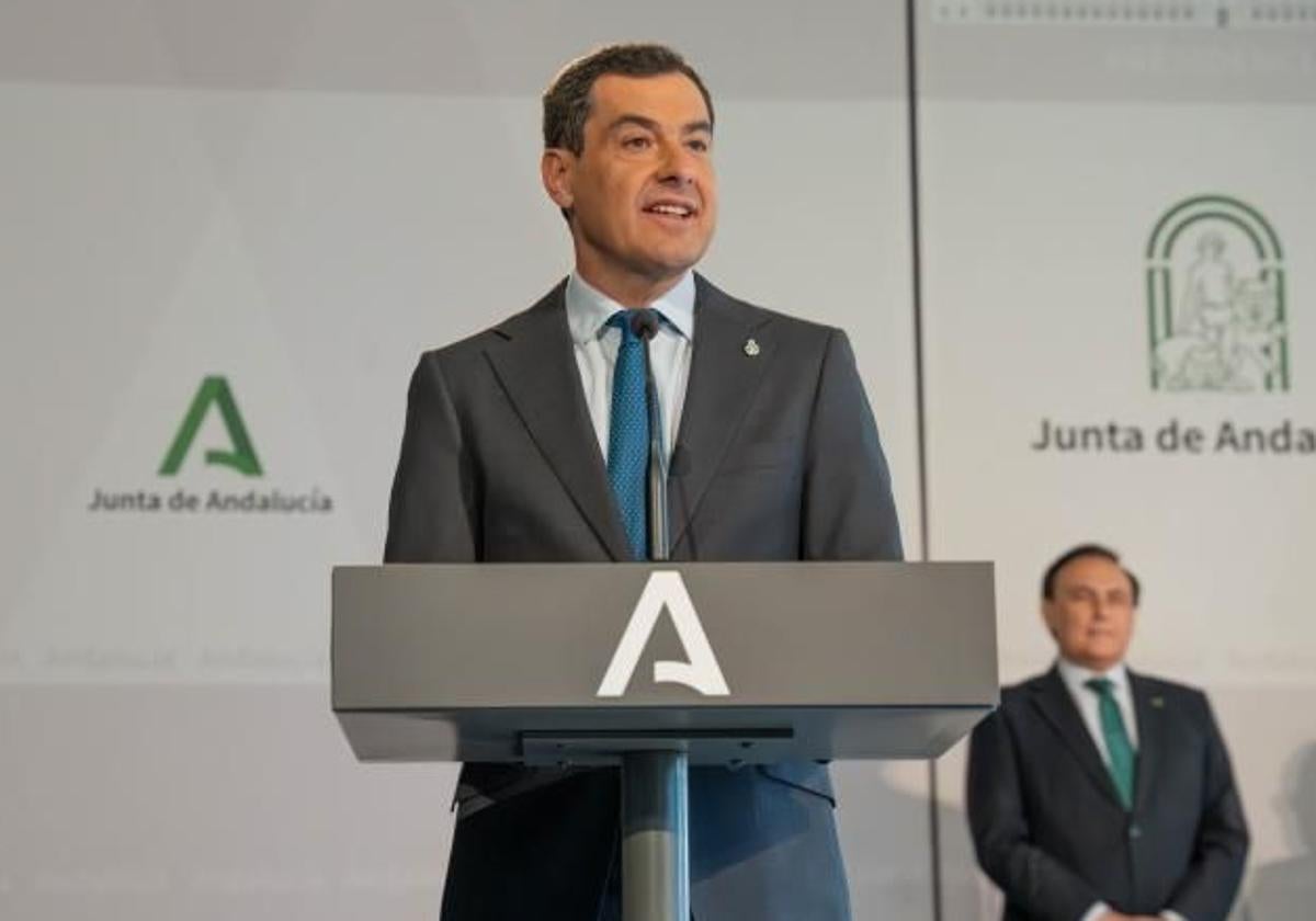 El presidente de la Junta, Juanma Moreno, en una imagen de archivo