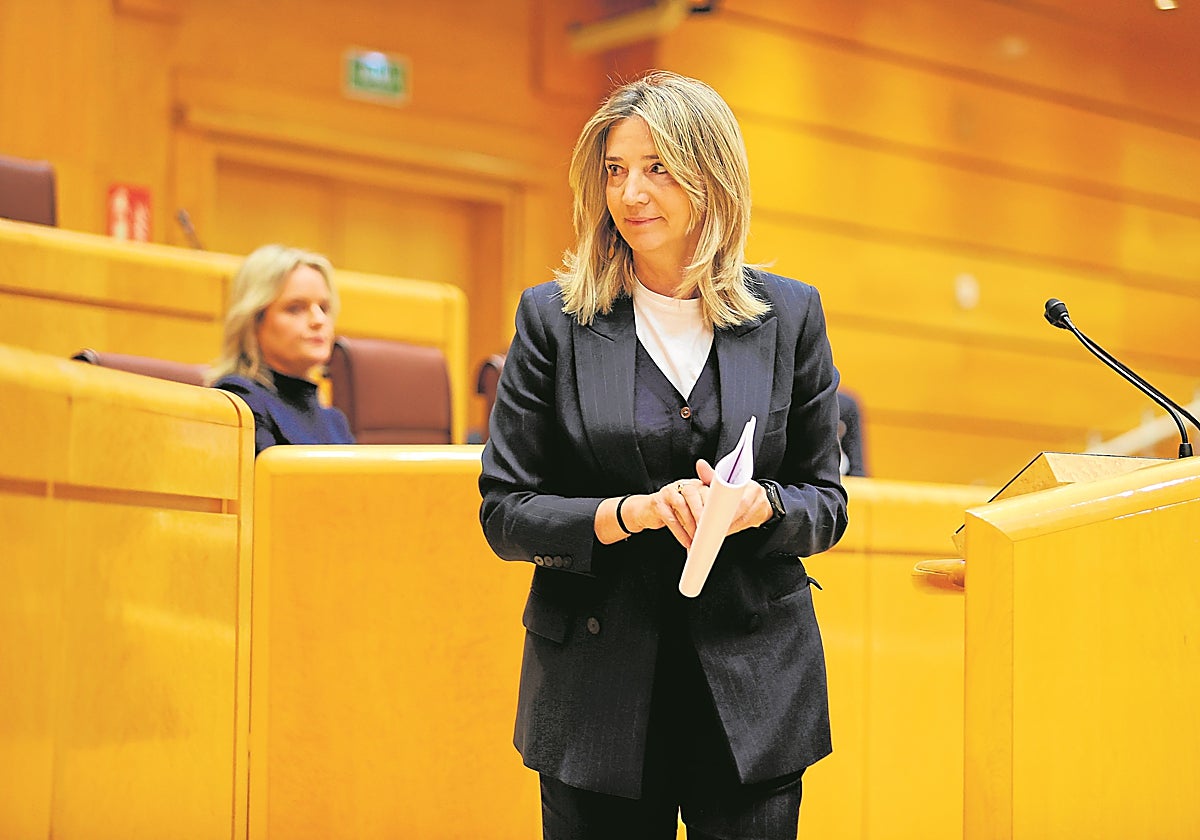 Alicia García, portavoz del PP en el Senado