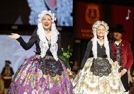 Adriana Vico y Valentina Tárraga, Bellea del Foc adulta e infantil de las Fogueres d'Alacant 2025