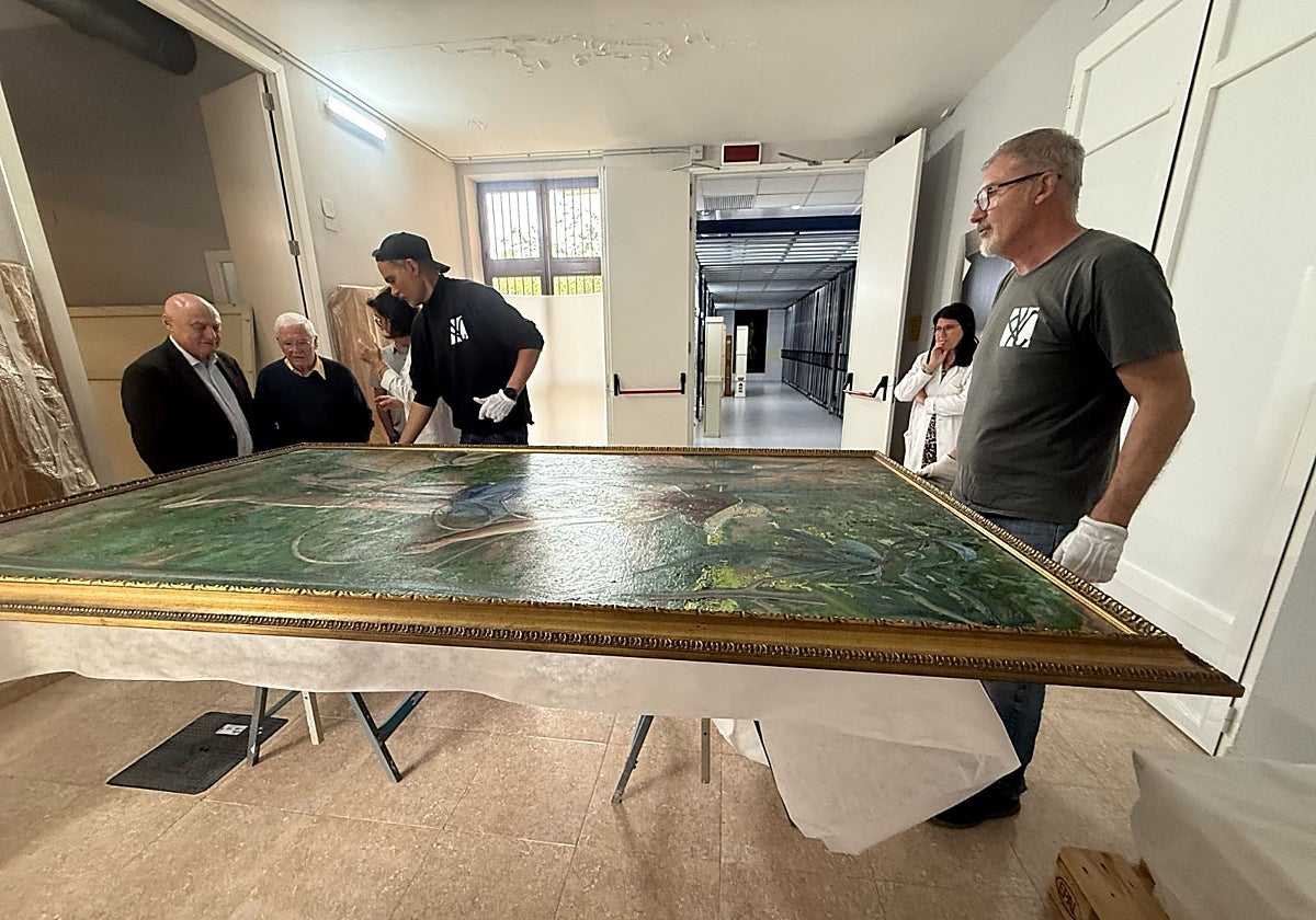 Imagen de una de las obras de la muestra