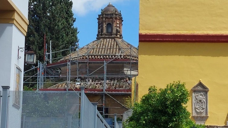 La capilla del Caído de Córdoba, en obras para subsanar los problemas de humedad