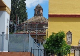 La capilla del Caído de Córdoba, en obras para subsanar los problemas de humedad