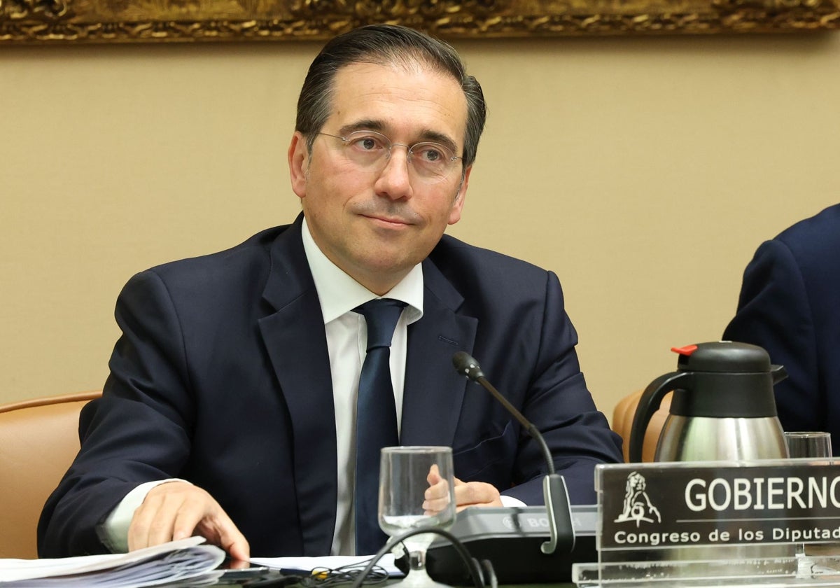 El ministro de Asuntos Exteriores, José Manuel Albares