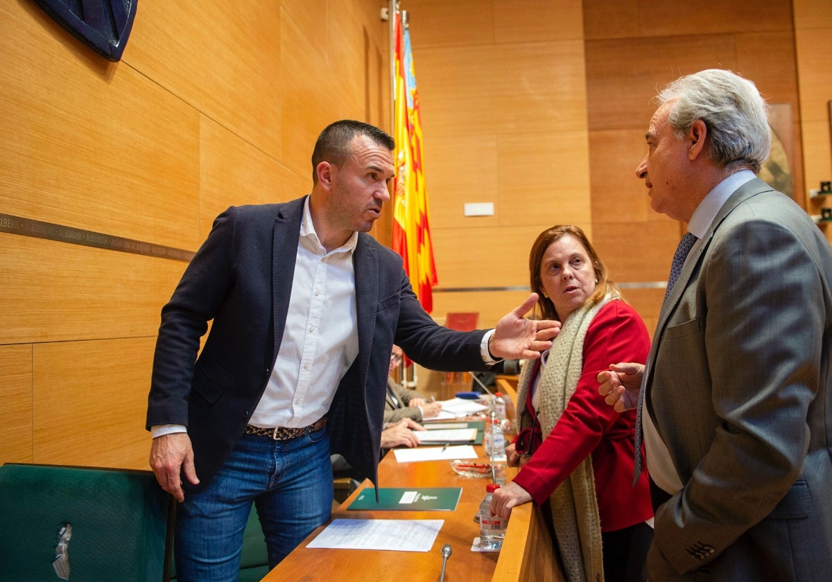 Imagen del presidente de la Diputación de Valencia, Vicent Mompó