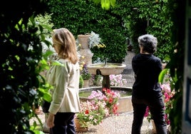 El jardinero de Viana y su patio con más encanto: «Estaba siempre abierto para demostrar el poder la casa»