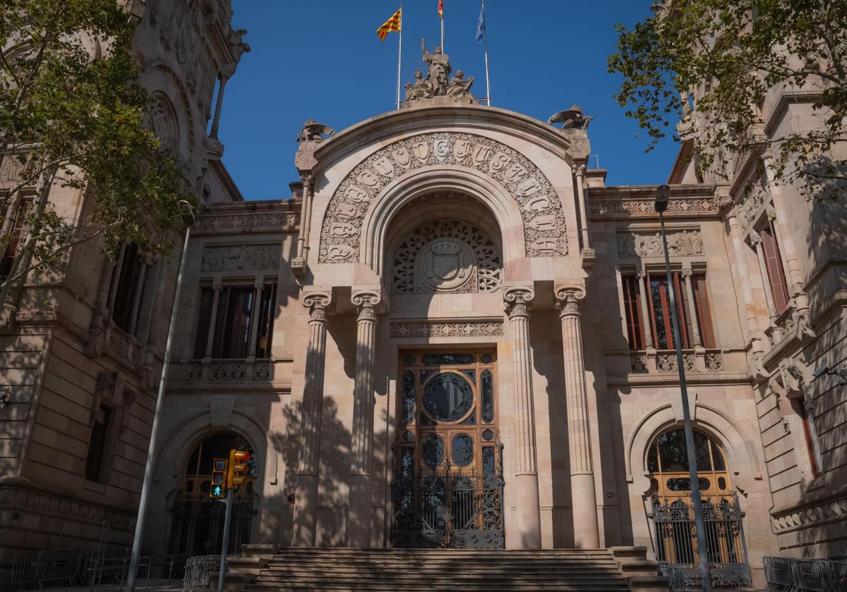 Fachada del Tribunal Superior de Justicia de Catalunya (TSJC).