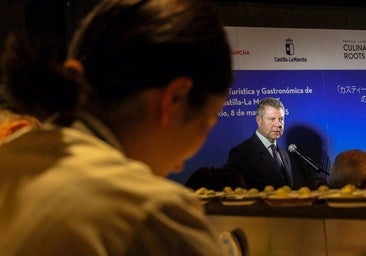 Page destaca el legado patrimonial de Castilla-La Mancha ante los profesionales turísticos de Japón