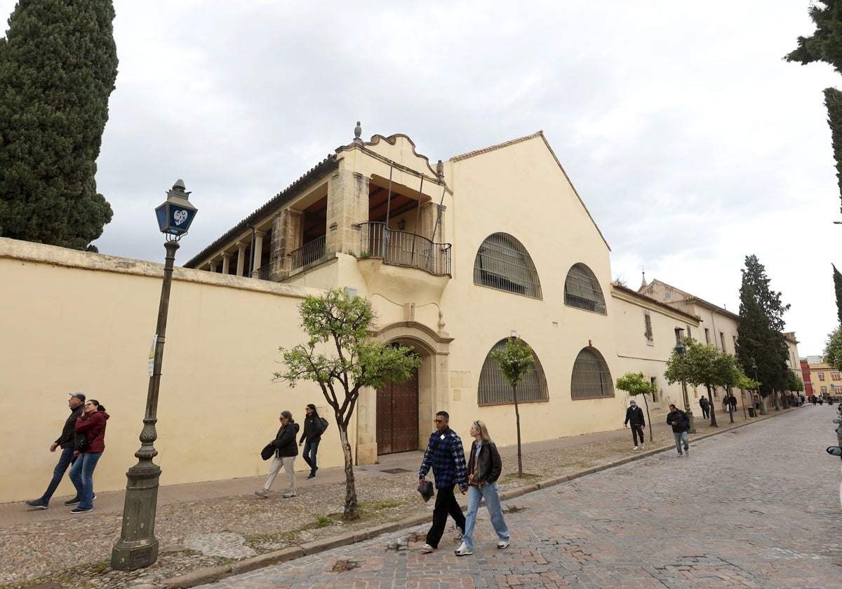 Fachada de la antigua Biblioteca Provincial de Córdoba