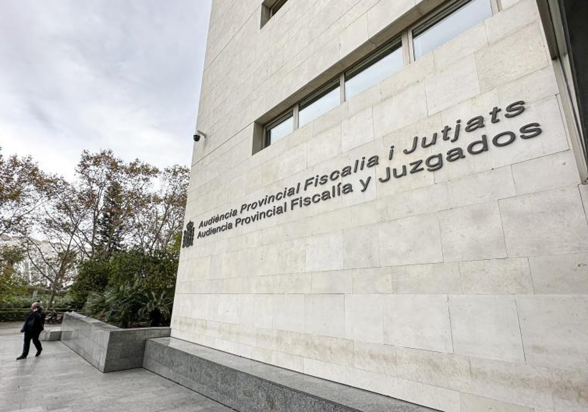Acceso a la Ciudad de la Justicia de Valencia