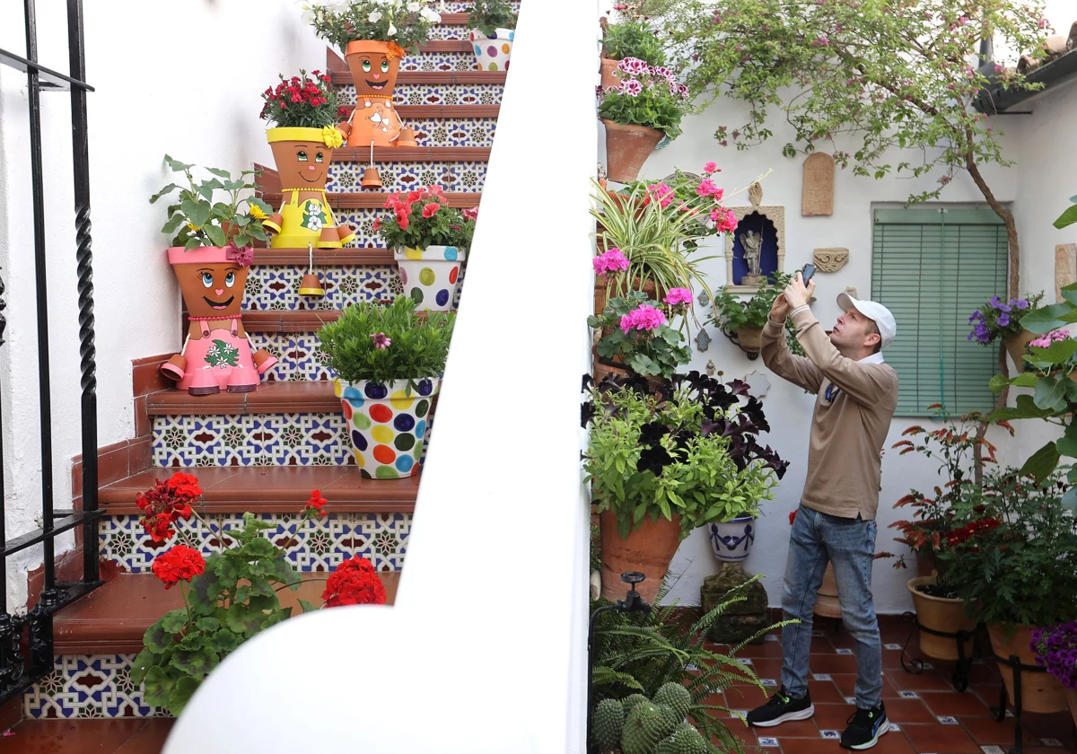 Imagen de uno de los patios que participan por primera vez en el concurso