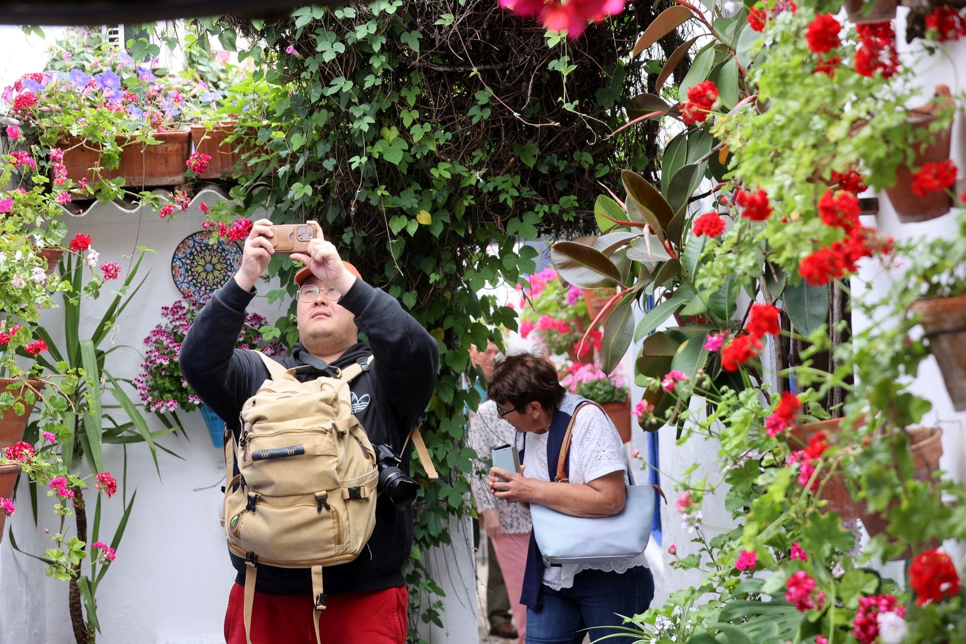 El patio de Marroquíes, 6 en Córdoba, en imágenes