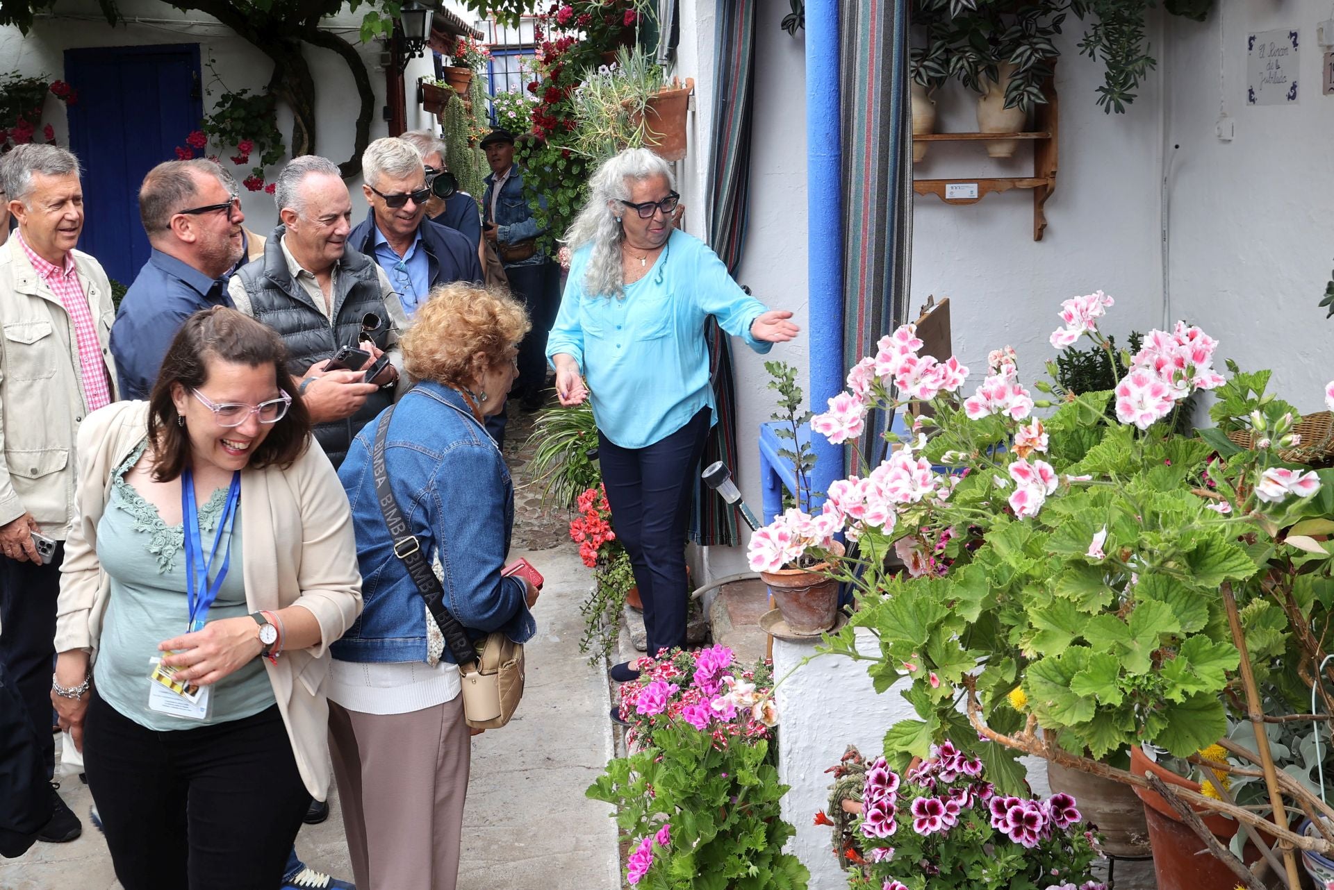 El patio de Marroquíes, 6 en Córdoba, en imágenes