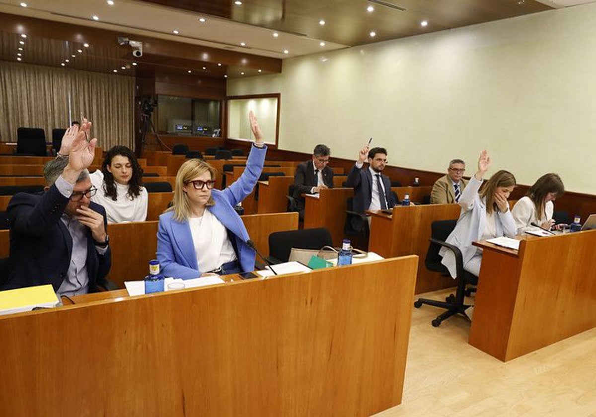 Votación en la Comisión de Asuntos Generales en la que PSOE y PP han coincidido en el voto