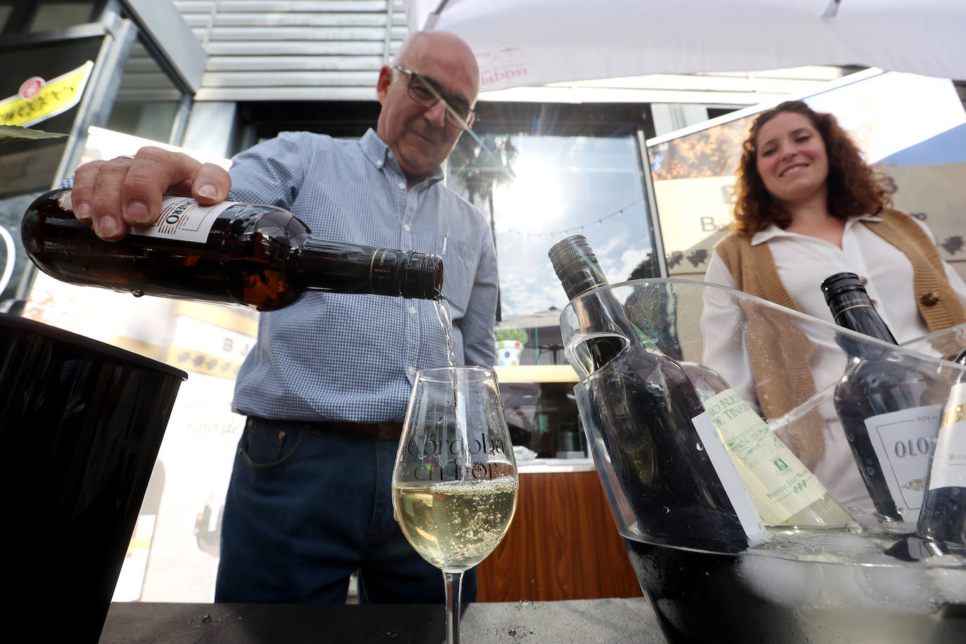 La cata de vinos de &#039;Córdoba en Flor&#039;, en imágenes