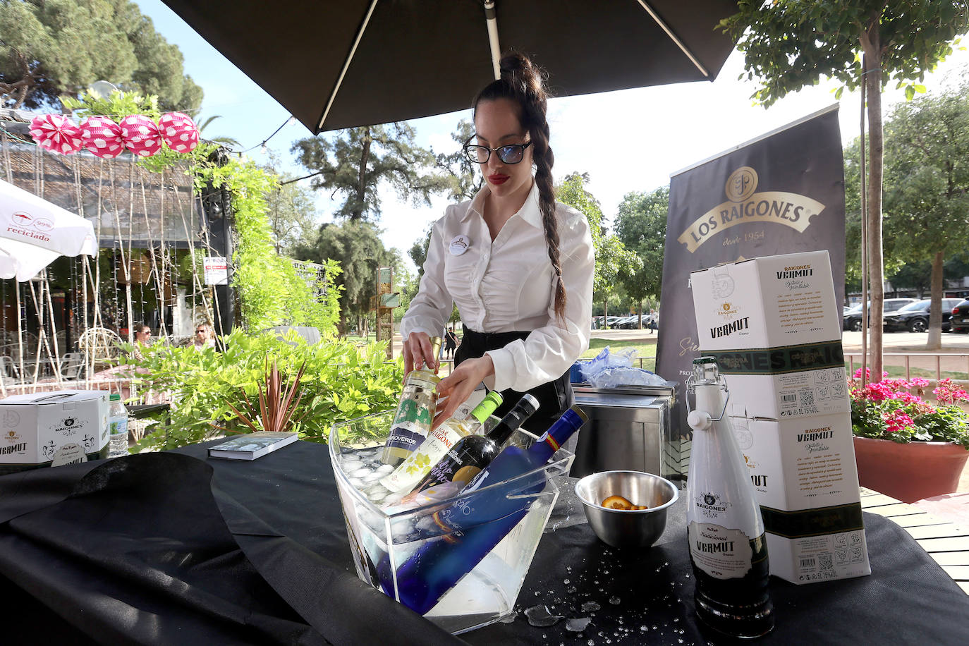 La cata de vinos de &#039;Córdoba en Flor&#039;, en imágenes