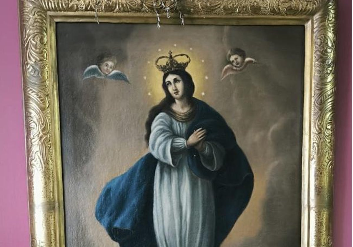 El cuadro de la Inmaculada Concepción de Arcos.