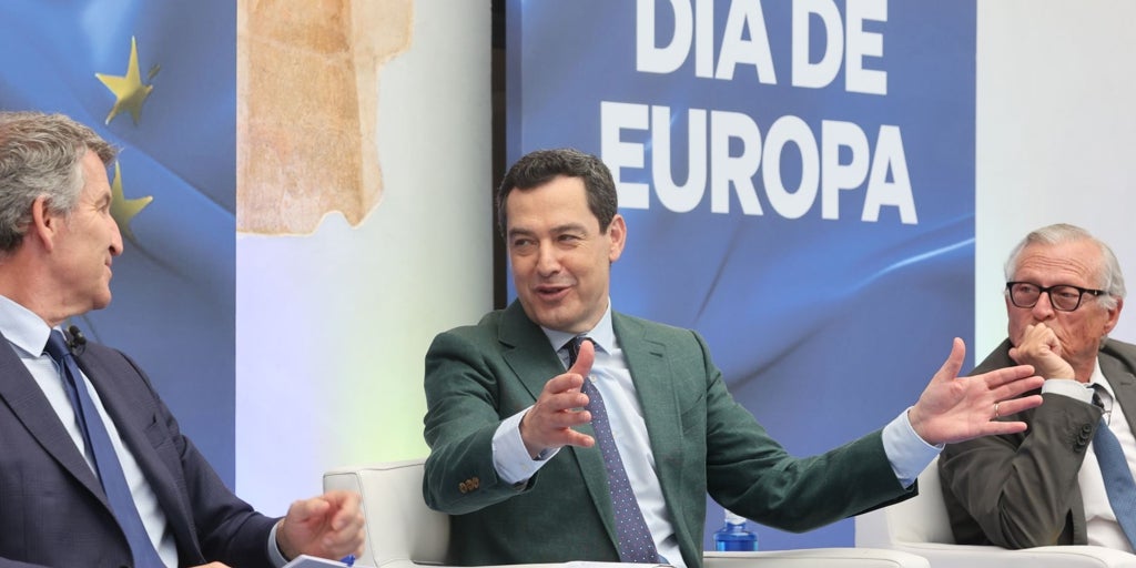 Moreno asegura que Andalucía puede producir alimentos para 500 millones de personas, «pero Europa debe garantizar el agua»