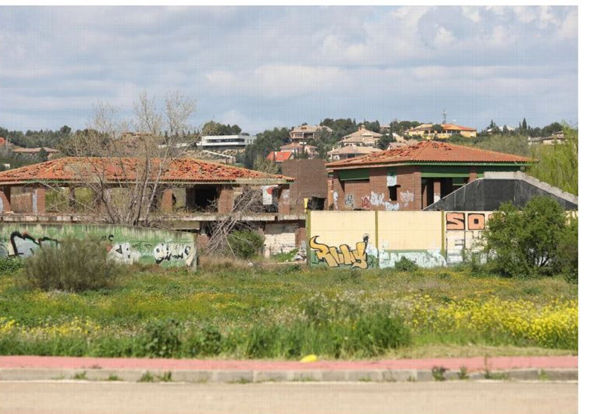 El edificio se encuentra en estado de ruina