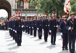 El desfile de la Guardia Real en Toledo