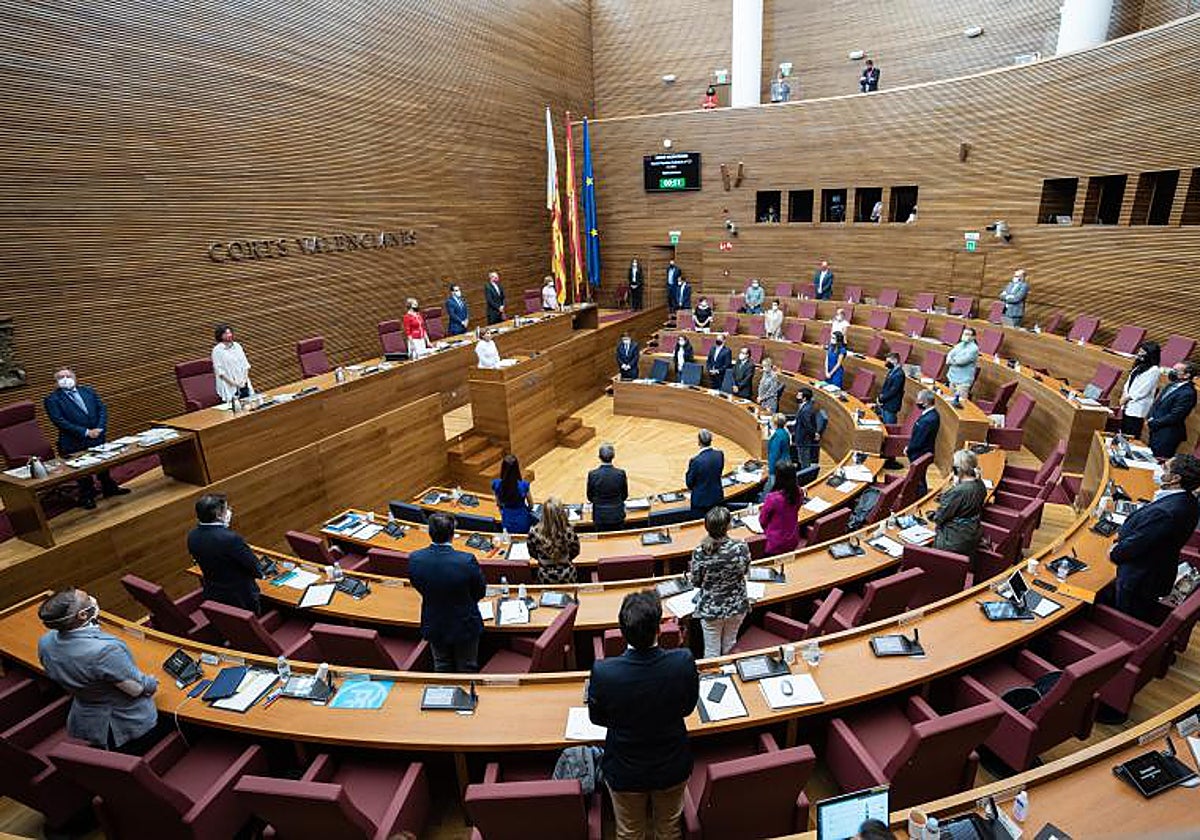 Imagen de archivo de las Cortes Valencianas