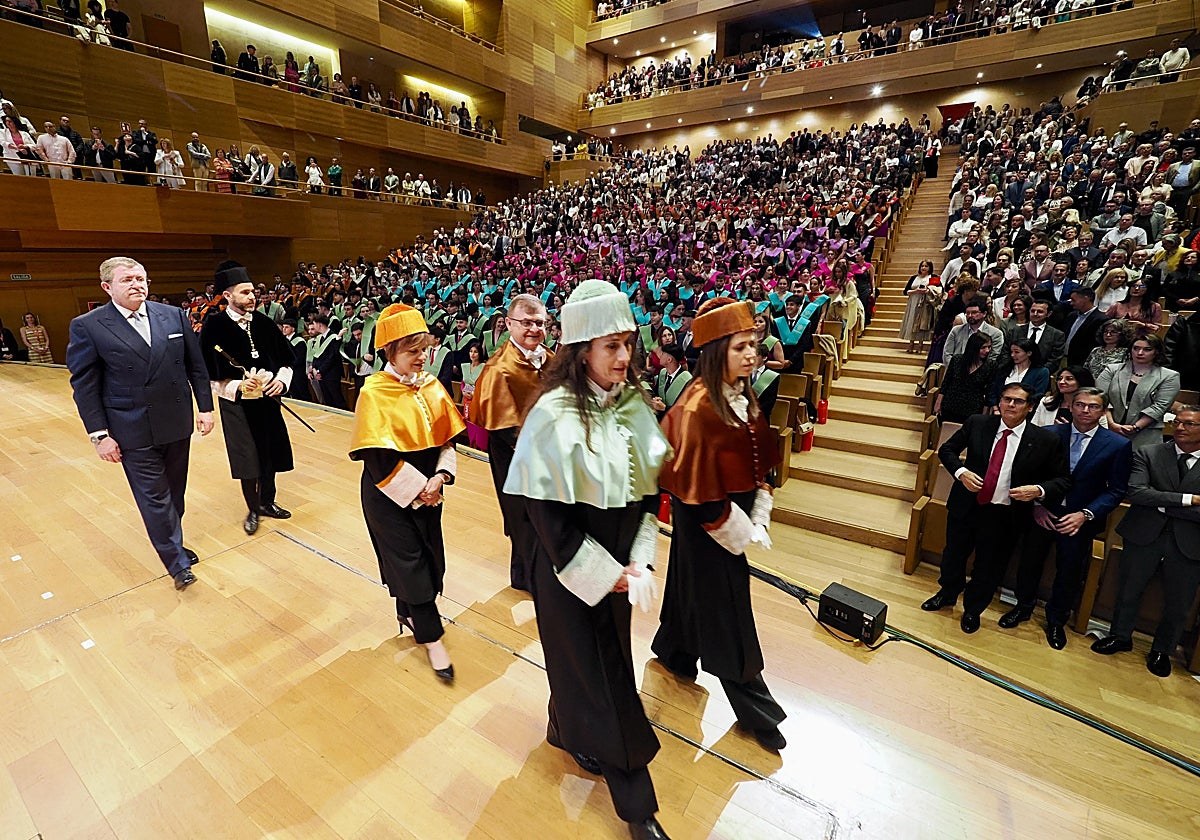 Acto de graduación de la UEMC,