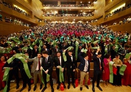 La Universidad Miguel de Cervantes celebra el Acto de Graduación de 722 estudiantes de sus titulaciones presenciales