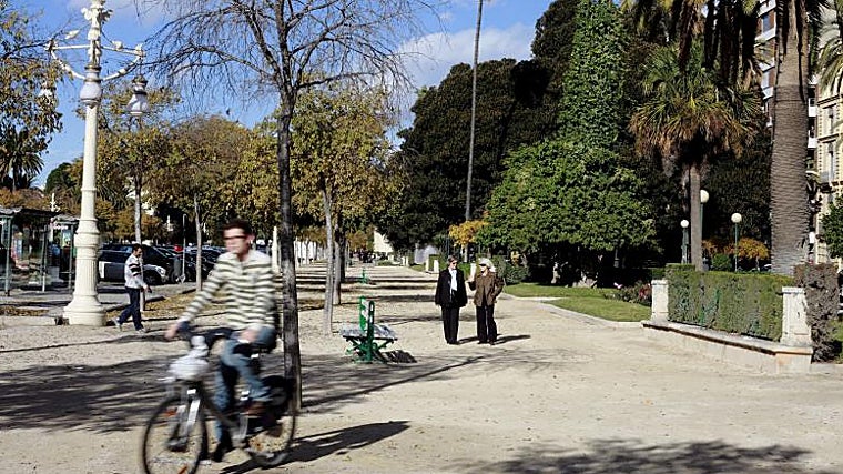 Imagen de archivo del Paseo de la Alameda de Valencia