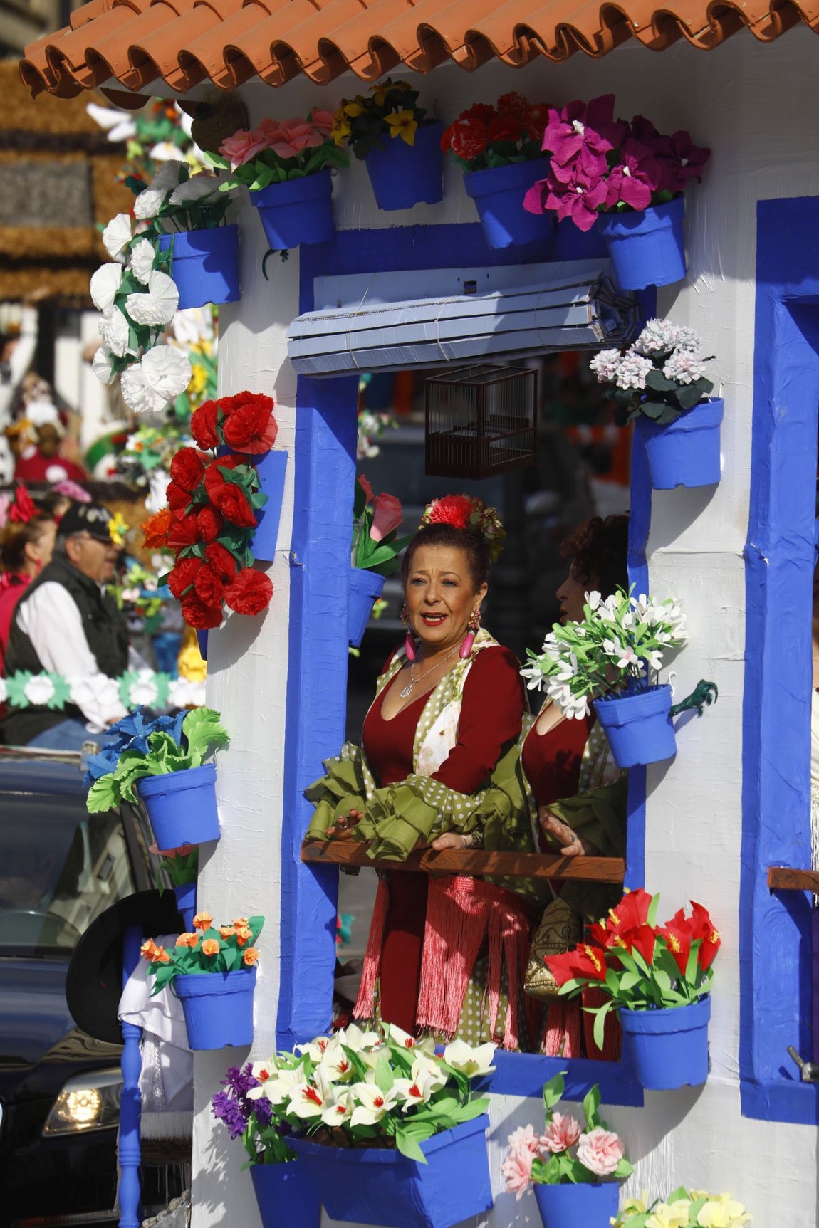 La colorida romería de la Virgen de Linares de Córdoba, en imágenes