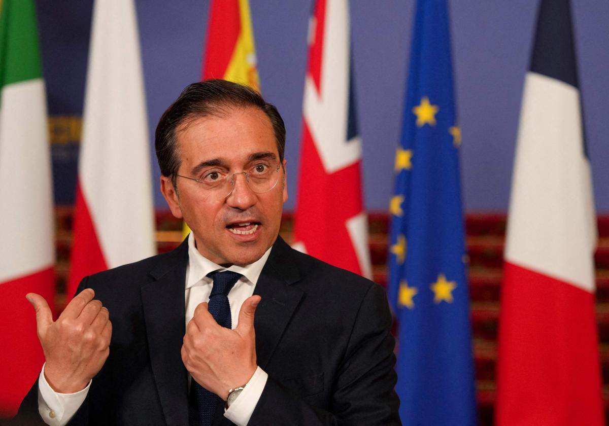José Manuel Alabres, en Londres este lunes