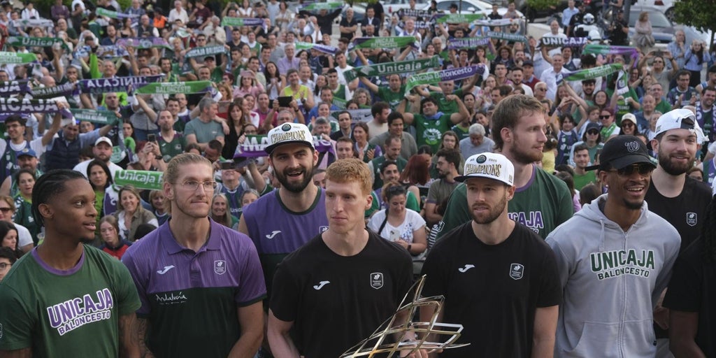 Unicaja celebra su sexto título en dos años y la afición pide la ACB