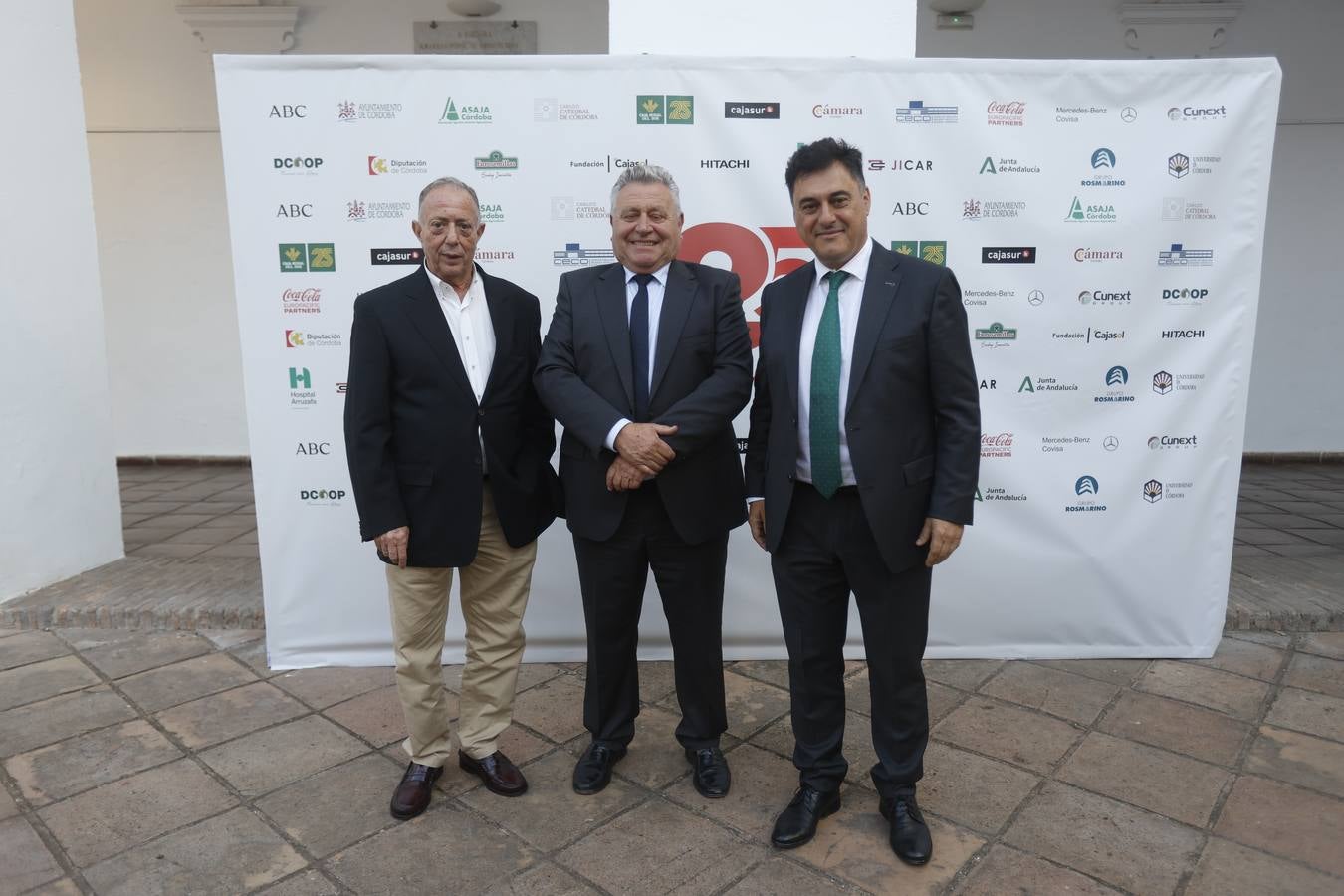 Los asistentes a la celebración del 25 aniversario de ABC Córdoba, en imágenes