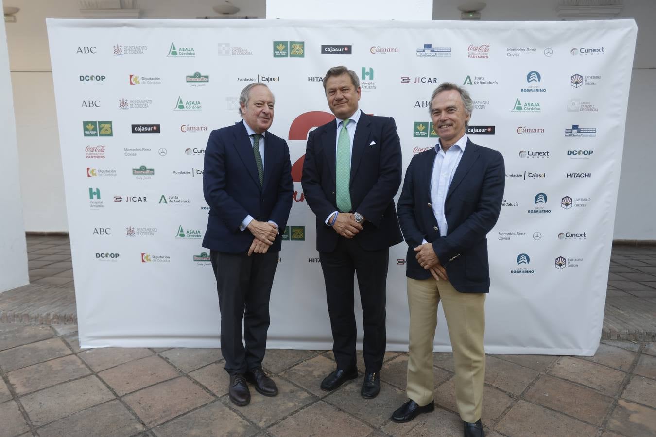 Los asistentes a la celebración del 25 aniversario de ABC Córdoba, en imágenes