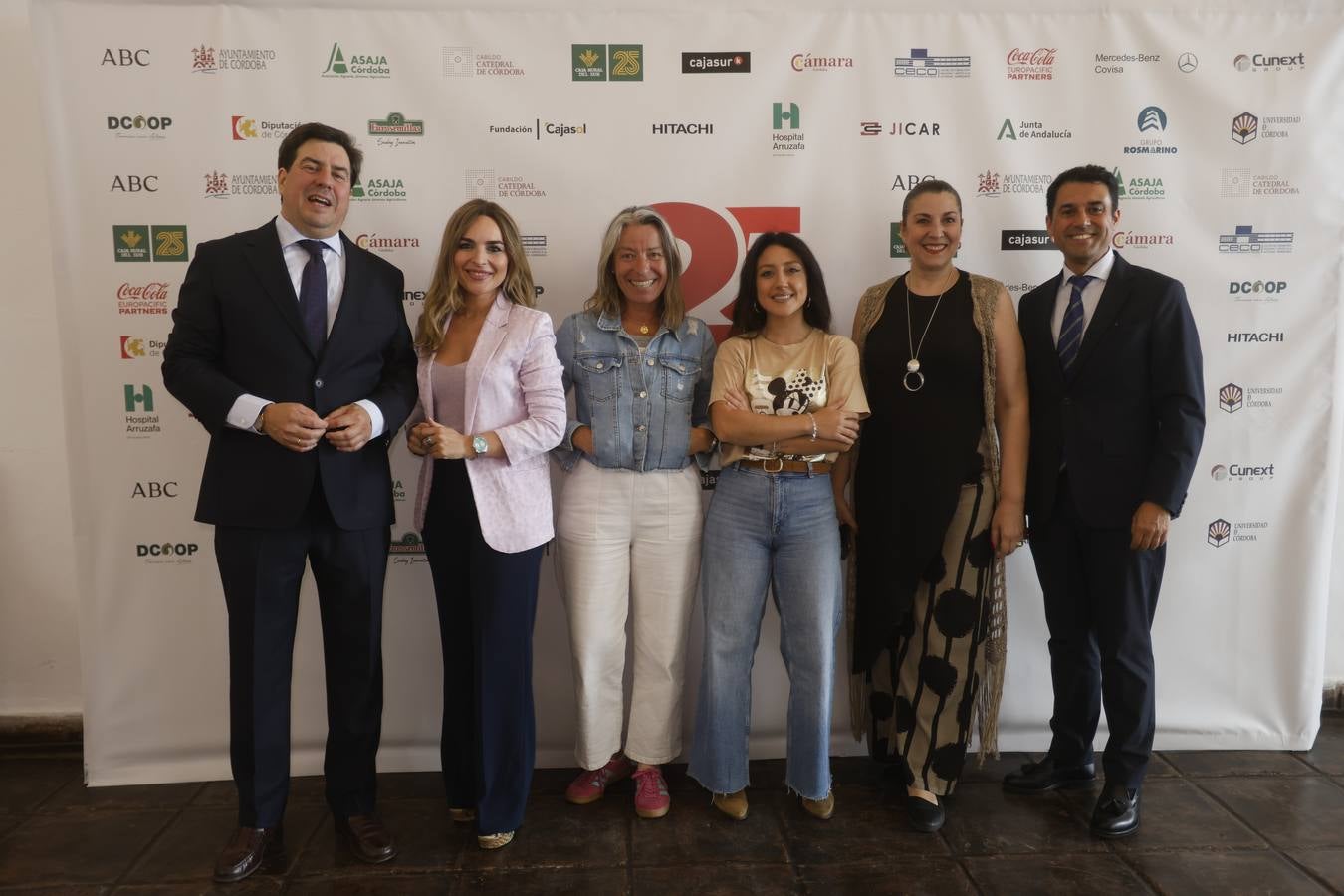 Los asistentes a la celebración del 25 aniversario de ABC Córdoba, en imágenes