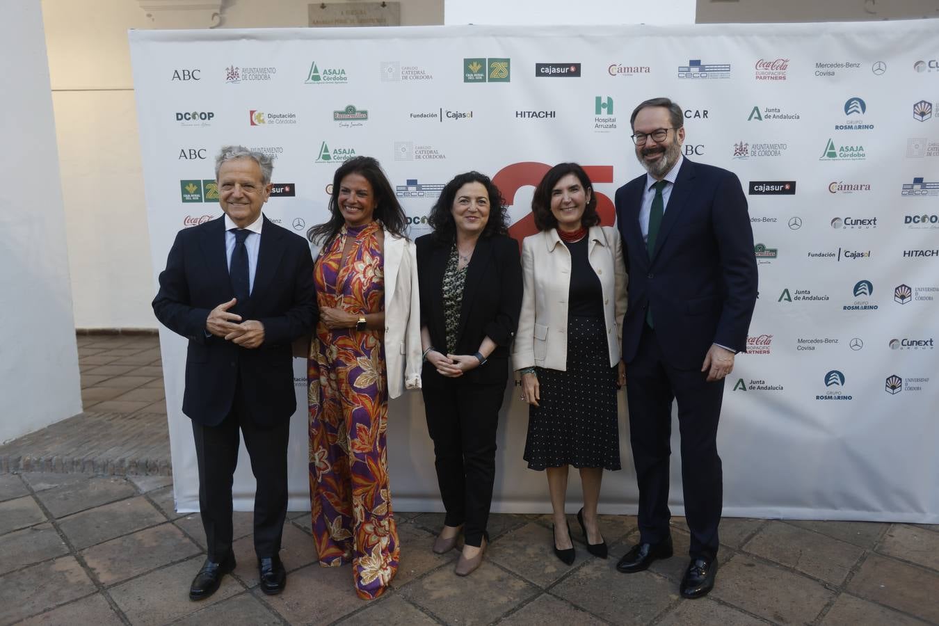 Los asistentes a la celebración del 25 aniversario de ABC Córdoba, en imágenes