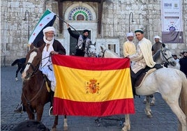 Tres jinetes andaluces recorren once países llegar a Arabia Saudí a caballo