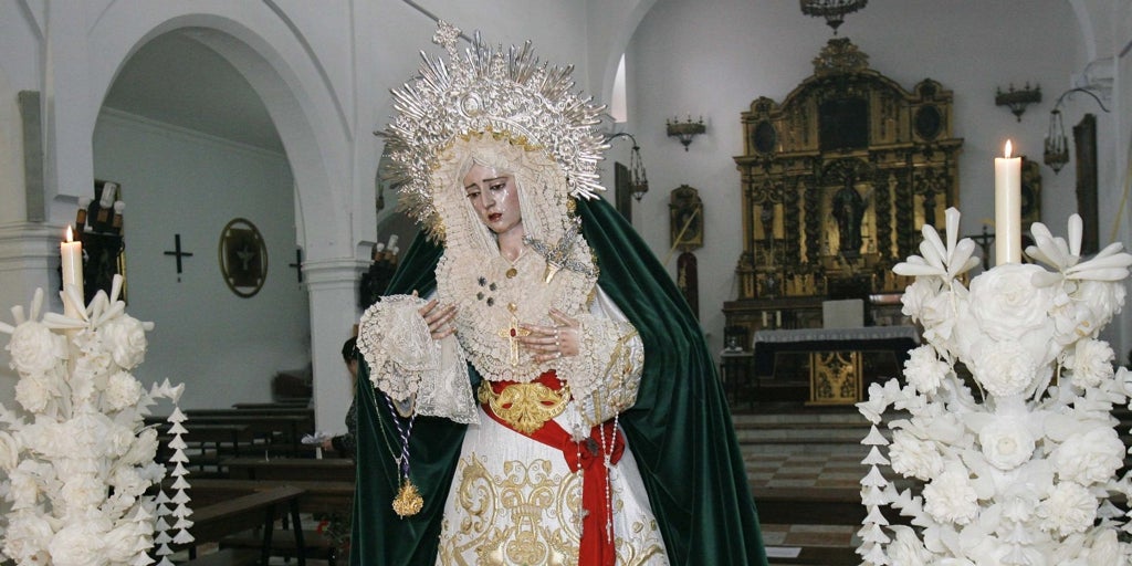 Los años en que la Virgen de la Salud permanecía en el barrio del Naranjo de Córdoba