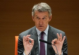 Feijóo ve «inaudito» que Sánchez tuviera un vicepresidente «al que consideraba un maltratador»