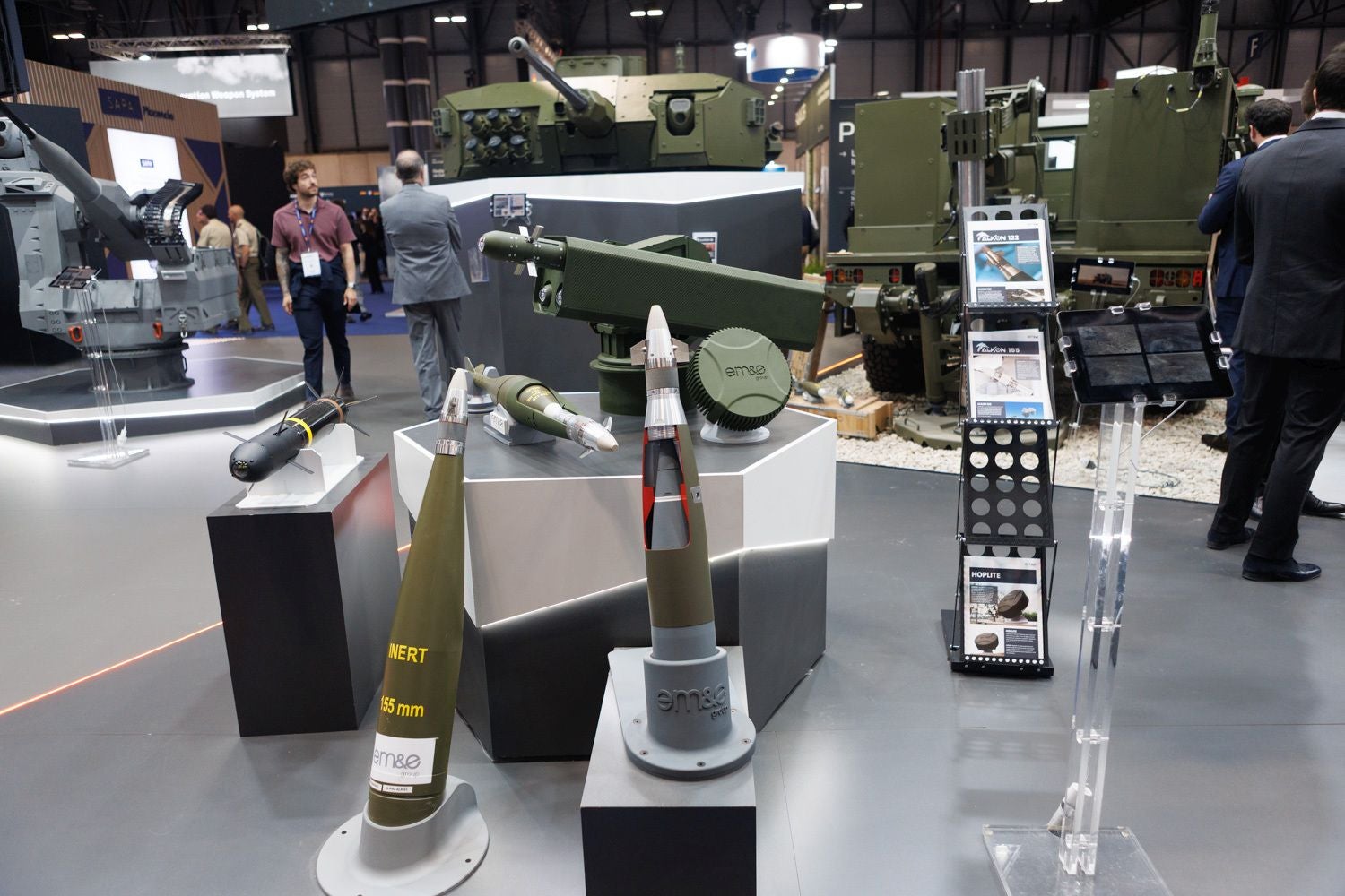 La intensa jornada de Córdoba en la Feria Internacional de Defensa, en imágenes