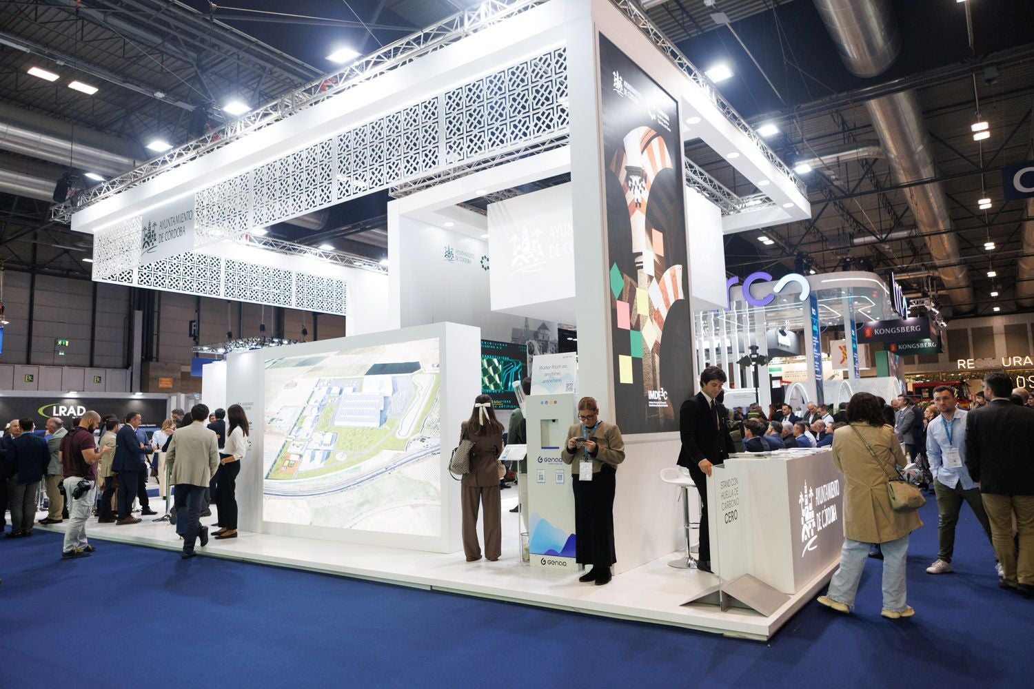 La intensa jornada de Córdoba en la Feria Internacional de Defensa, en imágenes