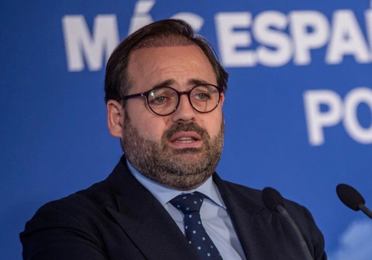 El presidente del PP, Paco Núñez