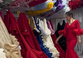 Trajes de flamenca desde 99 euros en una conocida tienda de Córdoba