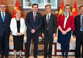 Valverde tiende puentes para que el vino y otros productos de Ciudad Real puedan posicionarse en el mercado chino