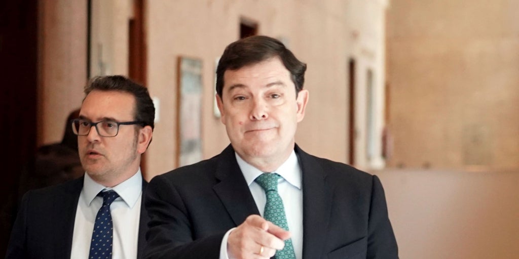 Mañueco acusa a Sánchez de «impulsar» una moción de censura «con tránsfugas y en plena pandemia» en Castilla y León