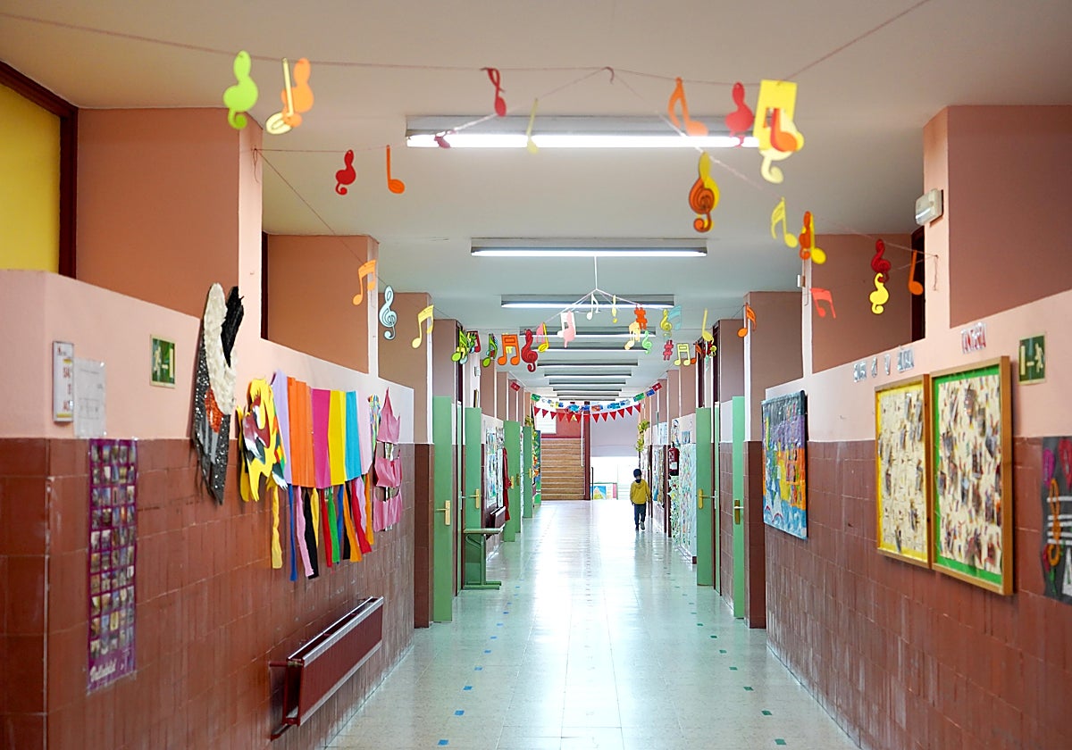 Un colegio de la Comunidad, en una imagen de archivo
