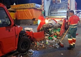 Los madrileños generan 18,5 toneladas de basura el día de San Isidro