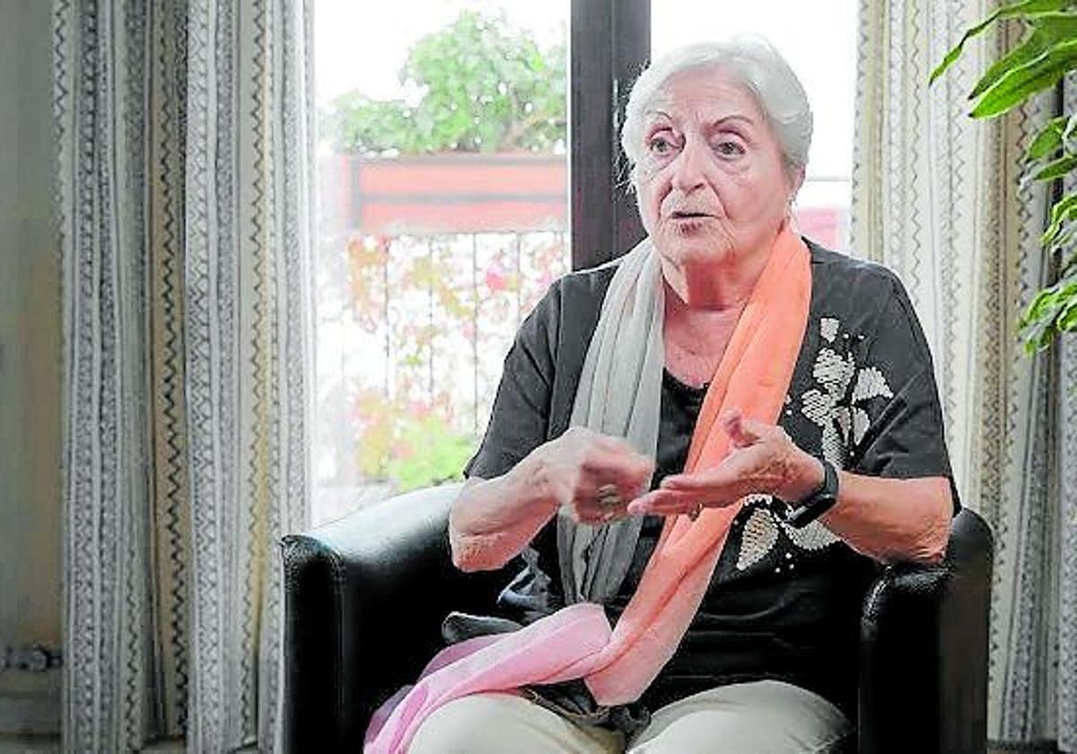 Elisa Pérez Vera, en una imagen reciente