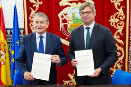 Antonio Sanz y Sergio Velasco, este viernes
