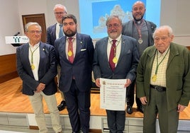 Antonio Casado Poyales ingresa como consejero de número en la Sociedad Toledana de Estudios Heráldicos y Genealógicos