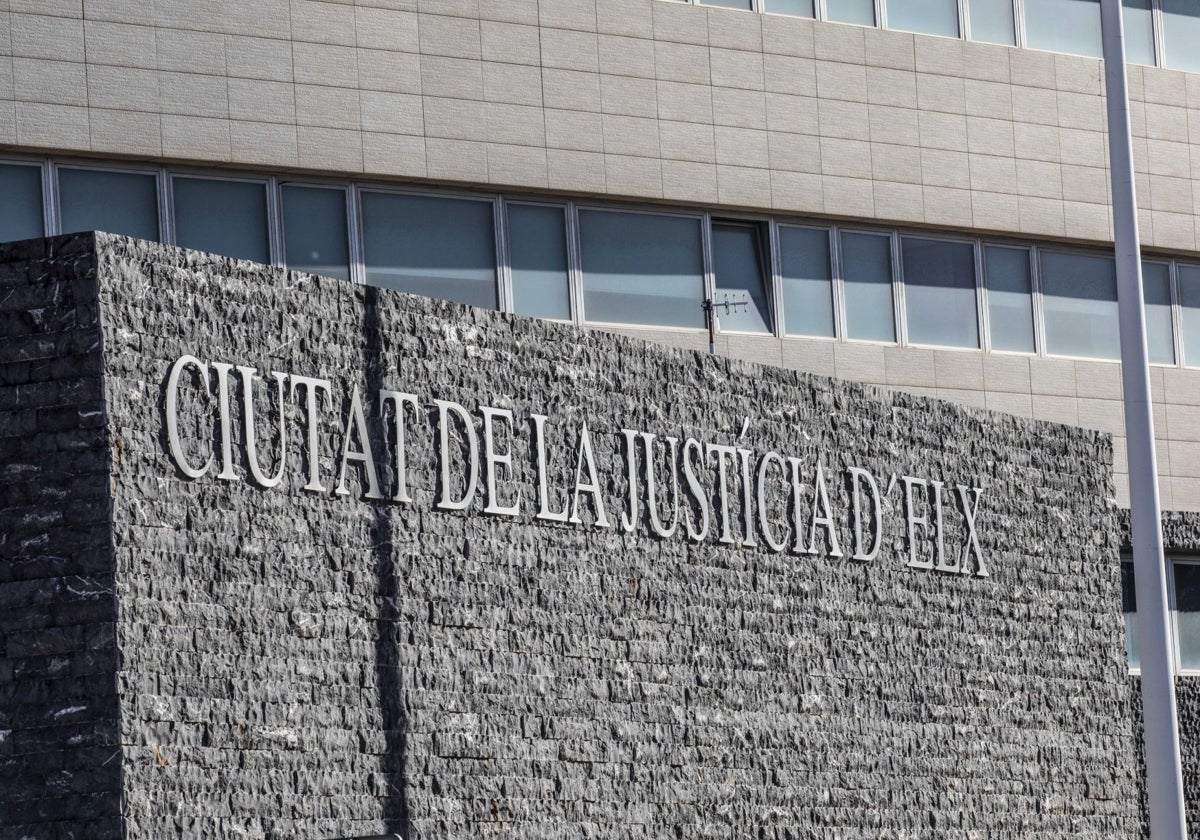 Imagen de archivo de la Ciudad de la Justicia de Elche
